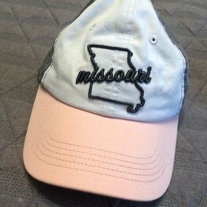 Women’s Missouri hat (Pink, Gray and White)